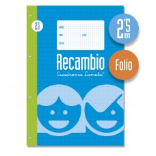 RECAMBIO LAMELA FOLIO CUADROVIA 2,5 MM 09002