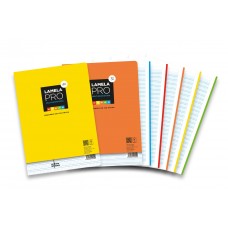 RECAMBIO LAMELA PRO 3 MM  A4 MULTITASIGNATURAS 5 COLORES 100 HJ 90G