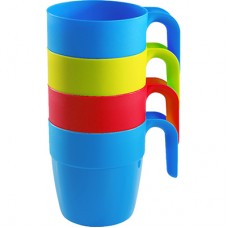 VASOS CON ASA DE 7,5CM SET DE 4 SERVICIOS VASOS CON ASA DE 7,5CM SET DE 4 SERVICIOS