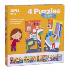 PUZZLES ASOCIACIÓN LA CASA APLI REF-17894 PUZZLES ASOCIACIÓN LA CASA APLI REF-17894
