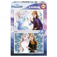 PUZZLES DE CARTÓN 2 X 20 FROZEN PUZZLES DE CARTÓN 2 X 20 FROZEN