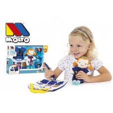 MARIONETA TRAPO ENFERMERA/ POLICIA MOLTO