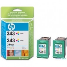 TINTA  HP  INK JET  Nº 343  PACK 2