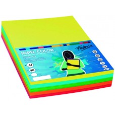 PAPEL 500 HOJAS SURTIDO DE COLORES INTENSOS