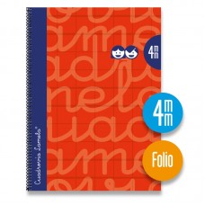 CUADERNO LAMELA T/EXTRADURA 80 HOJAS 4MM PAQUETE DE 5 CUADERNOS ROJO CUADERNO LAMELA T/EXTRADURA 80 HOJAS 4MM PAQUETE DE 5 CUADERNOS ROJO