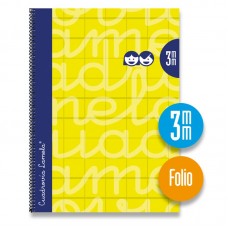 BLOC ESPIRAL LAMELA TAPA EXTRADURA FOLIO 7FTE03AM PACK 5 AMARILLO BLOC ESPIRAL LAMELA TAPA EXTRADURA FOLIO 7FTE03AM PACK 5 AMARILLO