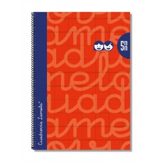 CUADERNO LAMELA T/EXTRADURA 80 HOJAS 5MM PAQUETE DE 5 CUADERNOS ROJO CUADERNO LAMELA T/EXTRADURA 80 HOJAS 5MM PAQUETE DE 5 CUADERNOS ROJO