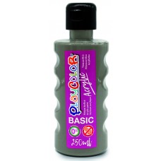 PINTURA ACRYLICA PLAYCOLOR 250 ML PLATA PINTURA ACRYLICA PLAYCOLOR 250 ML PLATA
