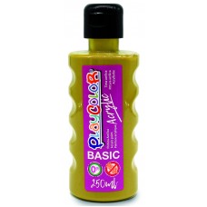 PINTURA ACRYLICA PLAYCOLOR 250 ML ORO