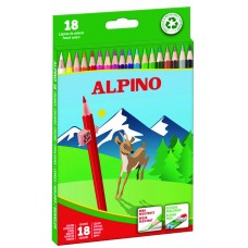 LAPICEROS ALPINO C/18 COLORES LAPICEROS ALPINO C/18 COLORES