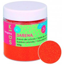 ARENA DE COLORES  100G NARANJA