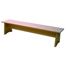 BANCO INFANTIL MELAMINA HAYA   ardidac 30x150x30