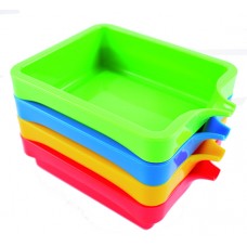SET DE 4 BANDEJAS DE COLORES PARA TEMPERA SET DE 4 BANDEJAS DE COLORES PARA TEMPERA
