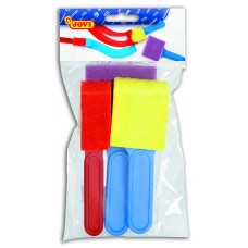BOLSA 3 PINCELES DE ESPUMA GRANDES BOLSA 3 PINCELES DE ESPUMA GRANDES