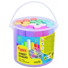 BOTE DE TIZAS JOVI 21 UND DE COLORES SURTIDOS BOTE DE TIZAS JOVI 21 UND DE COLORES SURTIDOS