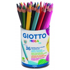 BOTE MEGA 48 LAPICES DE COLORES GIOTTO BOTE MEGA 48 LAPICES DE COLORES GIOTTO