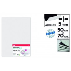 PLANCHA DE CARTON PLUMA 5Mm 50x70cm PAQ 5 UND BLANCO ADHESIVO PLANCHA DE CARTON PLUMA 5Mm 50x70cm PAQ 5 UND BLANCO ADHESIVO