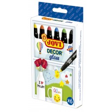 JOVIDECOR 6 CERAS GLASS COLORE SURTIDOS 1906 JOVIDECOR 6 CERAS GLASS COLORE SURTIDOS 1906