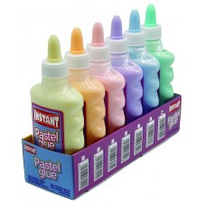 COLA BLANCA PASTEL INSTAN 180 ML 6 COLORES COLA BLANCA PASTEL INSTAN 180 ML 6 COLORES