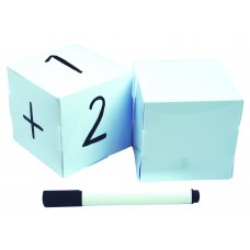 DADOS EN BLANCO + ROTULADOR HENBEA DADOS EN BLANCO + ROTULADOR HENBEA