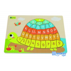 ENCAJE TORTUGA LETRAS Y NÚMEROS ENCAJE TORTUGA LETRAS Y NÚMEROS