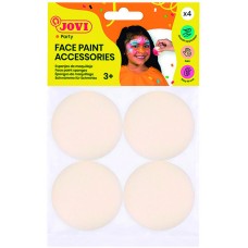 BOLSA DE 4 ESPONJAS JOVI PARA MAQUILLAJE BOLSA DE 4 ESPONJAS JOVI PARA MAQUILLAJE