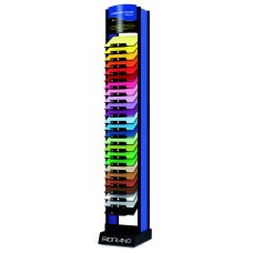 EXPOSITOR METALICO FABRIANO CARTULINAS A4 (2.250 UND X 25 COLORES x 1 EXPOSITOR METALICO FABRIANO CARTULINAS A4 (2.250 UND X 25 COLORES x 1