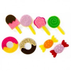 FIGURAS FIELTRO ADHESIVAS 3D CHUCHES 16 UND FIGURAS FIELTRO ADHESIVAS 3D CHUCHES 16 UND