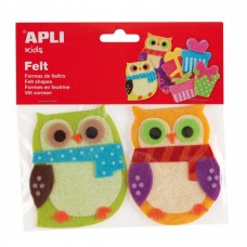 FORMAS DE FIELTRO APLI BUHO 2 UND FORMAS DE FIELTRO APLI BUHO 2 UND