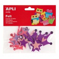 FORMAS DE FIELTRO APLI PRINCESA 12 UND FORMAS DE FIELTRO APLI PRINCESA 12 UND