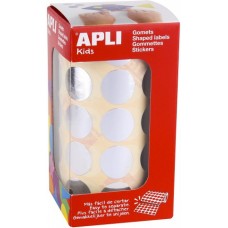 GOMET ROLLO CIRCULO PLATA  APLI