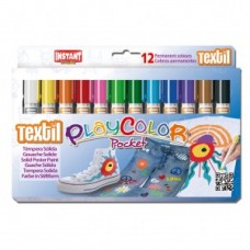 PLAYCOLOR TEXTIL POCKET C/12 COLORES PLAYCOLOR TEXTIL POCKET C/12 COLORES