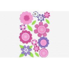 SET FIGURAS GOMA EVA ADHESIVA 3D FLORES SET FIGURAS GOMA EVA ADHESIVA 3D FLORES