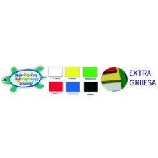 GOMA EVA EXTRA GRUESA 20X30 BOLSA 5 HOJAS DE COLORES GOMA EVA EXTRA GRUESA 20X30 BOLSA 5 HOJAS DE COLORES