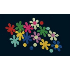 FIGURAS GOMA EVA PURPURINA FLOR Nº1 BOLSA 16 NIEFENVER