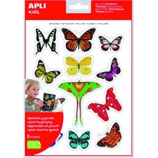 GOMET TEMATICO MARIPOSAS 2 HOJAS APLI GOMET TEMATICO MARIPOSAS 2 HOJAS APLI