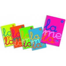 CUADERNOS LAMELA TAPA POLIPROPILENO PAUTA 2,5 COLORES SURTIDOS CUADERNOS LAMELA TAPA POLIPROPILENO PAUTA 2,5 COLORES SURTIDOS