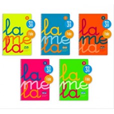 CUADERNOS LAMELA TAPA POLIPROPILENO CUADRICULA 3MM CUADERNOS LAMELA TAPA POLIPROPILENO CUADRICULA 3MM