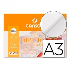 LAMINA DIBUJO BASIK A-3 LISA 130GRS C/250 LAMINA DIBUJO BASIK A-3 LISA 130GRS C/250