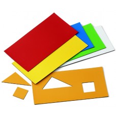LAMINA IMANTADA BOLSA DE 5 COLORES 100x200 mm LAMINA IMANTADA BOLSA DE 5 COLORES 100x200 mm