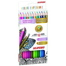 LAPICEROS DE COLORES ALPINO PASTEL Y METALIZADO LAPICEROS DE COLORES ALPINO PASTEL Y METALIZADO