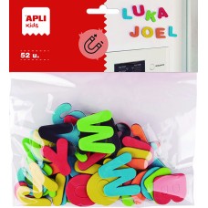 LETRAS GOMA EVA IMANTADAS BOLSA DE 52 LETRAS APLI LETRAS GOMA EVA IMANTADAS BOLSA DE 52 LETRAS APLI