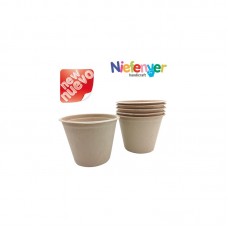 MACETERO CELULOSA 425 ML PACK 5 UND MACETERO CELULOSA 425 ML PACK 5 UND