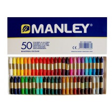 CERAS MANLEY CAJA 50 COLORES CERAS MANLEY CAJA 50 COLORES
