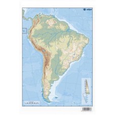 MAPA MURAL MUDO AMERICA DEL SUR MAPA MURAL MUDO AMERICA DEL SUR