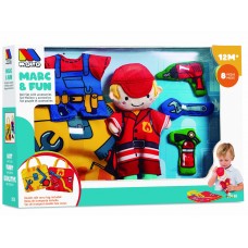 MARIONETA TRAPO BOMBERO /MECANICO MOLTO MARIONETA TRAPO BOMBERO /MECANICO MOLTO