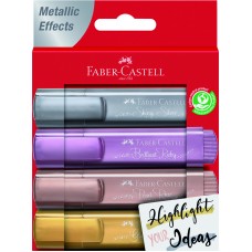 MARCADOR METALICO 4 COLORES FABER CASTELL MARCADOR METALICO 4 COLORES FABER CASTELL