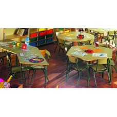 MESA TRAPECIO INFANTIL  M-04