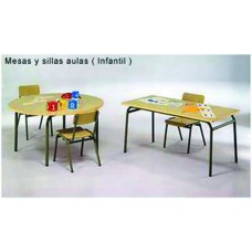 MESA CIRCULAR INFANTIL  100X52 MCIN