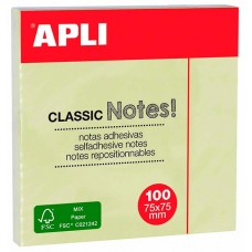 POST-IT NOTAS CONTACTO T/M 75X75 AMARILLO POST-IT NOTAS CONTACTO T/M 75X75 AMARILLO